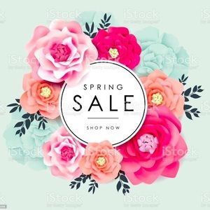 SPRING SALE!  Til March 30th